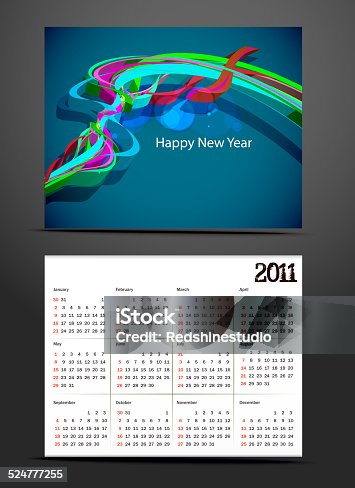 istock Calendar Design 524777255
