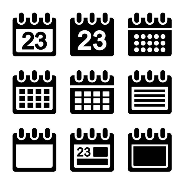 Calendar Icon Vector : Calendar clip art vector images illustrations istock Calendar Icon Vector : Calendar clip art vector images illustrations istock