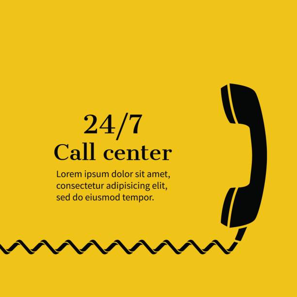 Call center,  support vector art illustration