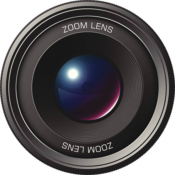 объектив камеры - lens stock illustrations