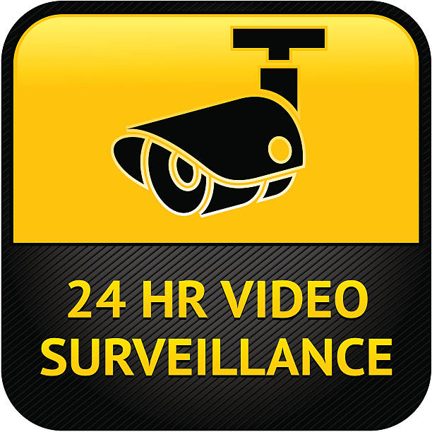 CCTV WARNING SIGN STICKER 24 HOUR VIDEO SURVEILLANCE BRAND NEW STYLE 7 