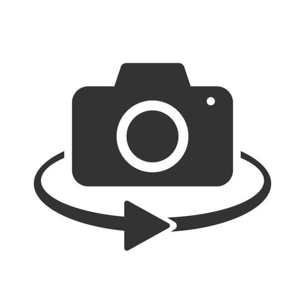 Camera switch icon, Professional, pixel perfect icons optimized for both large and small resolutions. Camera Icon. Professional, pixel perfect icons optimized for both large and small resolutions. dslr camera stock illustrations