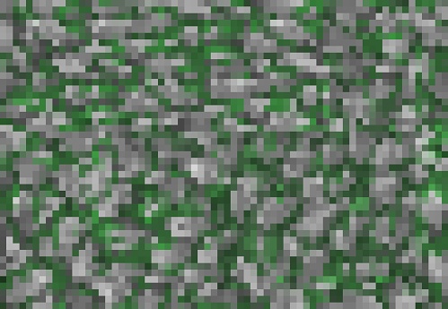 Camouflage pixel game cubic background pattern