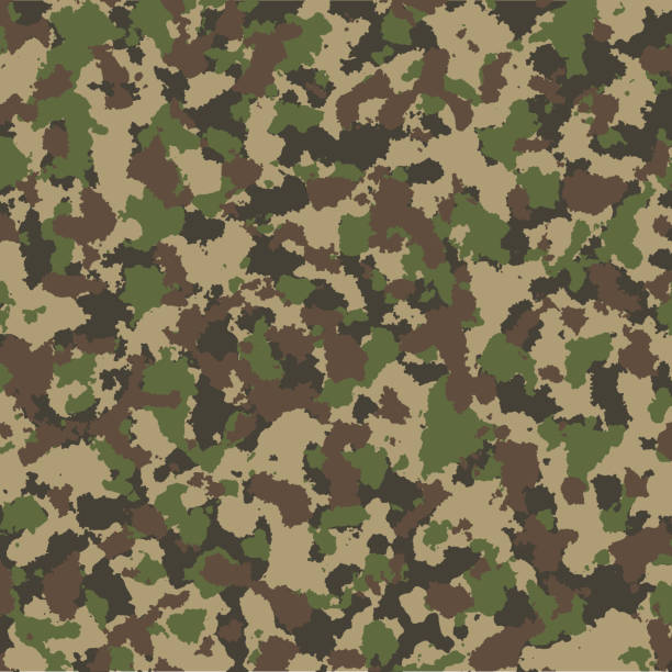 Camouflage seamless pattern. Camouflage seamless pattern. military patterns stock illustrations
