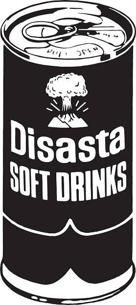 Can of Disasta Soft Drink