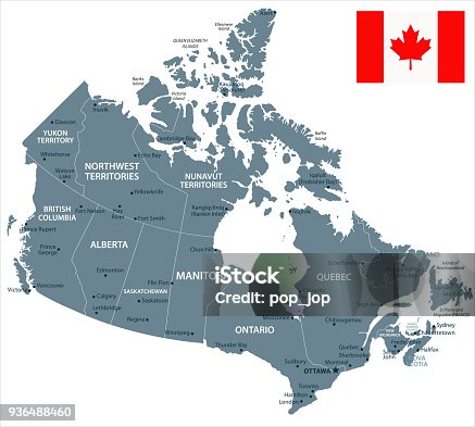 istock 30 - Canada - Grayscale Isolated 10 936488460