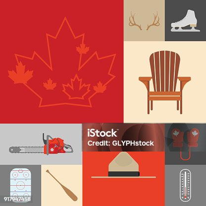istock Canadian Symbols 917947458