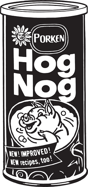 Canister of Hog Nog