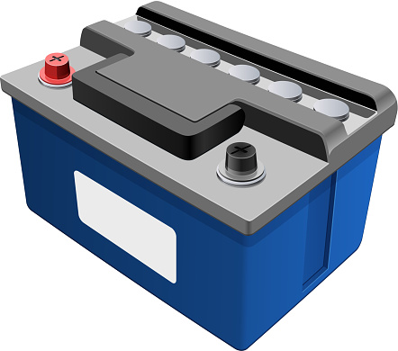 Car Battery Icon - Illustration