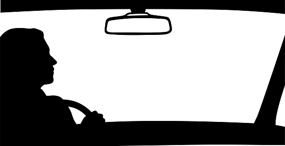 Car Interior Driver Winshield