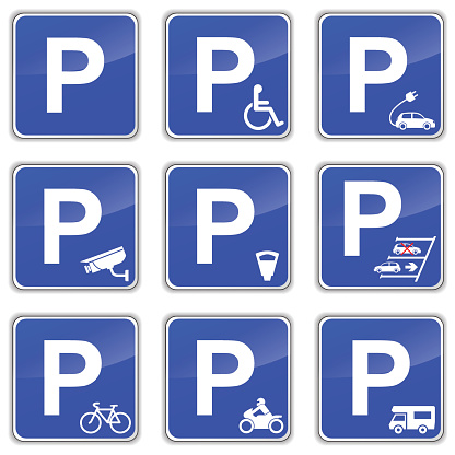 car park signs