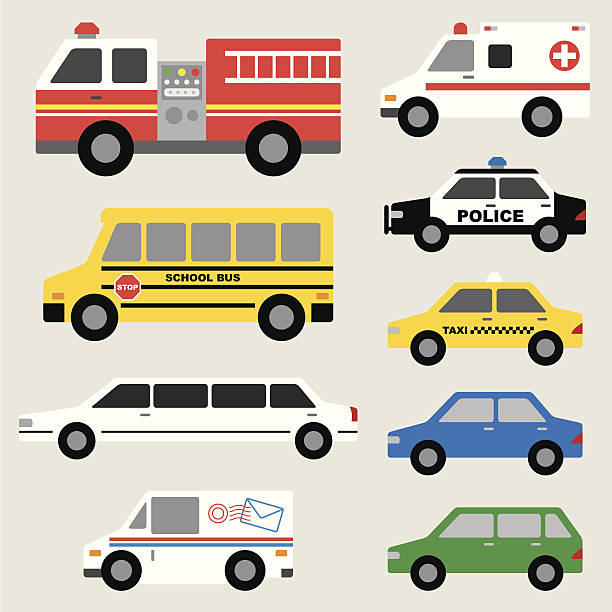 car set - 救護車 插圖 幅插畫檔、美工圖案、卡通及圖標