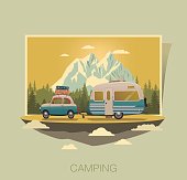 istock Caravan camping 629388638