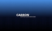 istock Carboon background with hexagons. Modern illustration. Navy blue honeycomb texture steel backdrop. 1339158918