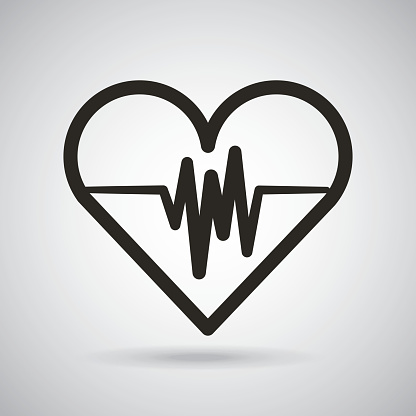 Cardio Heart Icon Stock Illustration - Download Image Now - iStock