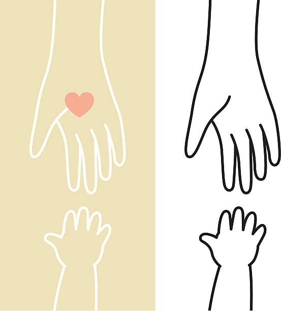 赤ちゃん 手 握る イラスト素材 Istock