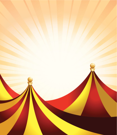 Carnival or Entertainment Tent Background