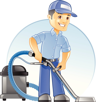 Carpet Cleaning Professional with Vacuum