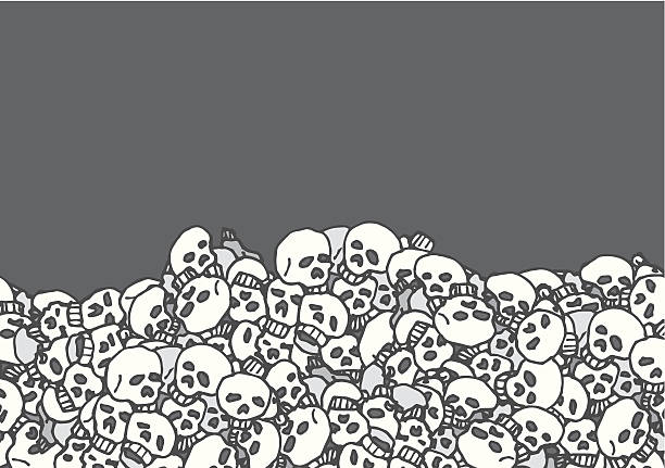 Pile Of Skulls Illustrations, Royalty-Free Vector Graphics & Clip Art