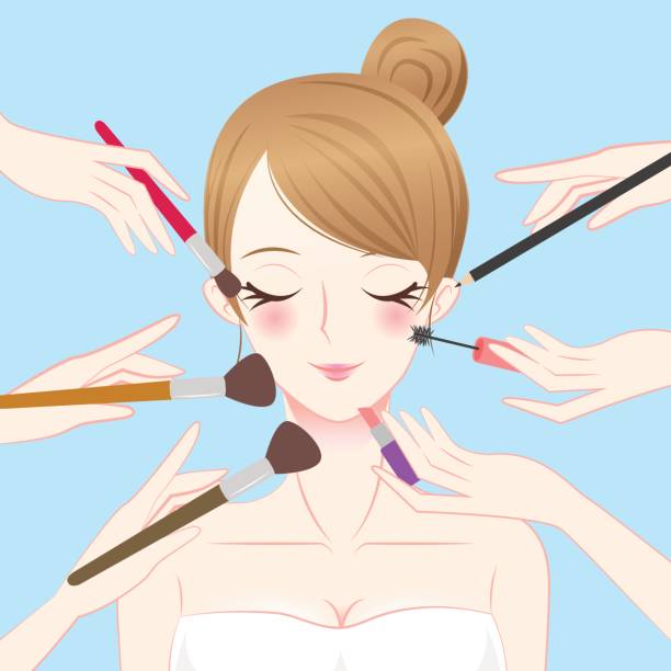 Royalty Free Putting On Makeup Clip Art Vector Images Royalty Free Putting On Makeup Clip Art Vector Images
