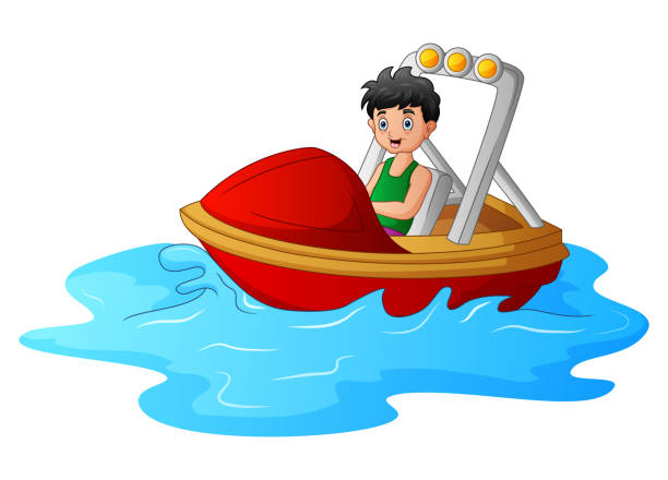 Speedboat Ride Illustrations, Royalty-Free Vector Graphics & Clip Art ...