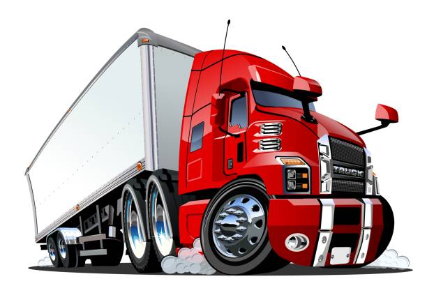 573 Diesel Truck Cartoons Illustrations Clip Art Istock