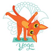 Сartoon Funny Cat Icons Doing Yoga Position. Yoga Cat Pose. Yoga Cat Vector. Yoga Cat Meme. Yoga Cat Images. Yoga Cat Figurine. Cat As Toy. Yoga Cat Statue. Yoga Cat Balance. Meditation.