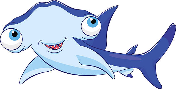 Best Hammerhead Shark Illustrations, Royalty-Free Vector ...