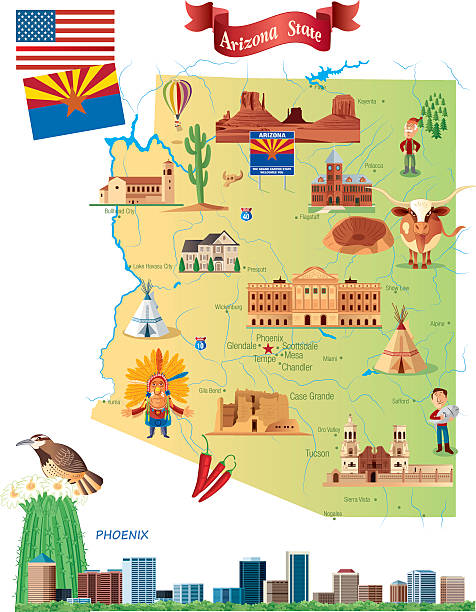Arizona Natural Resource Map 111