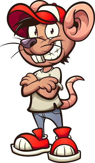 Cartoon mouse