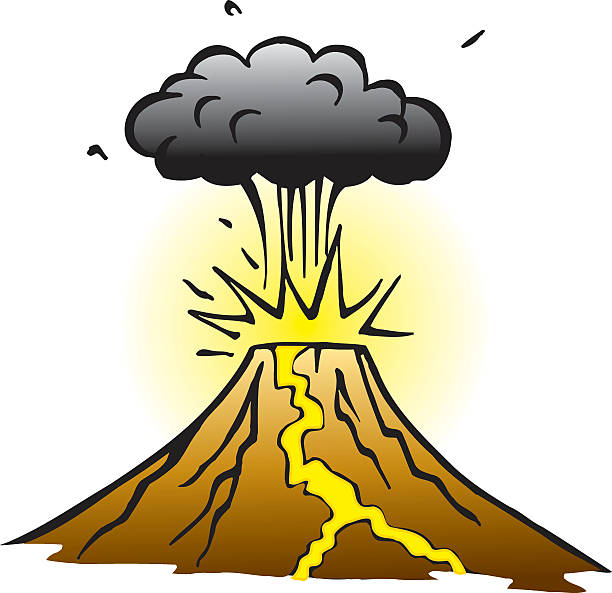 illustrazioni stock, clip art, cartoni animati e icone di tendenza di vulcano - pompei