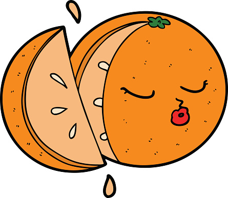 Cartoon Orange Stock Illustration Download Image Now Cartoon Orange Stock Illustration Download Image Now