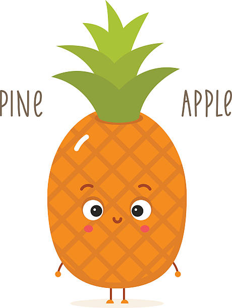 Top 60 Pineapple Face Clip Art, Vector Graphics and ...