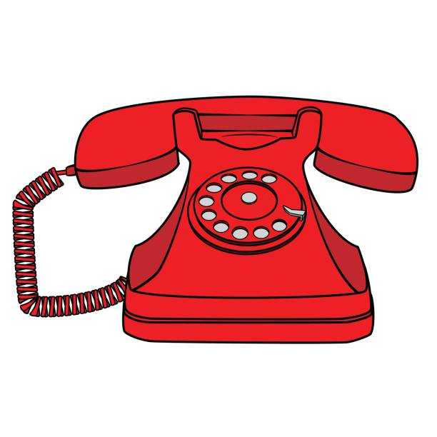 Telephone Sketch Doodle Rotary Phone Illustrations, Royalty-Free Vector ...