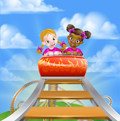 Cartoon Roller Coaster