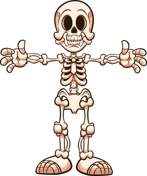 Royalty Free Skeleton Graphics Cartoons Clip Art, Vector Images ...