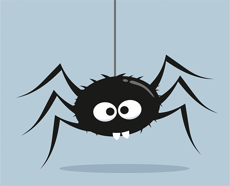 Cartoon spider