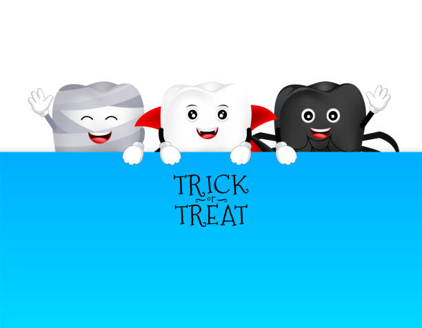 Download Halloween Fake Teeth Illustrations, Royalty-Free Vector ...