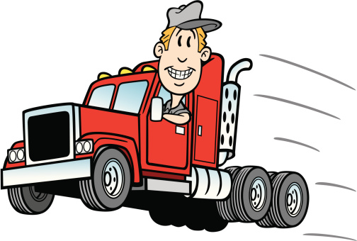 Cartoon Trucker