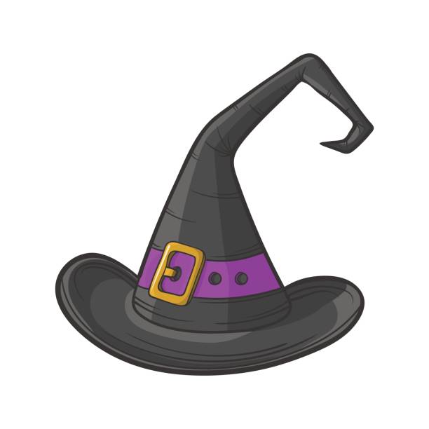 Witch Hat Illustrations, RoyaltyFree Vector Graphics