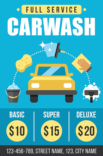 Carwash poster