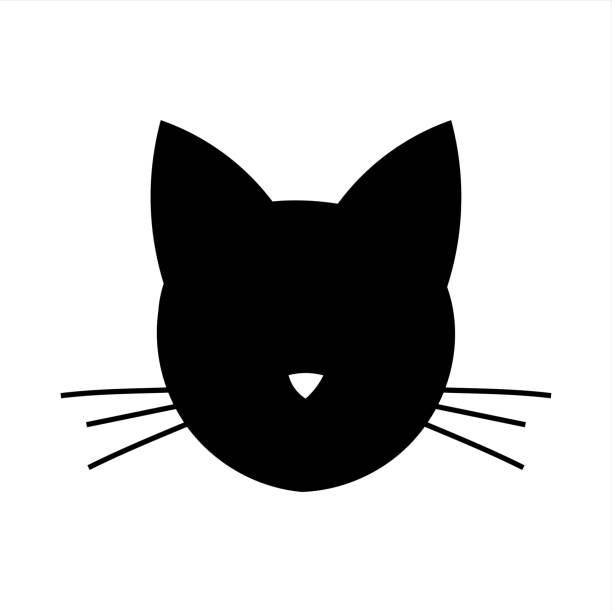 Free 222 Cat Face Silhouette Svg Free SVG PNG EPS DXF File