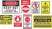 istock Caution danger and warning signs 472316515