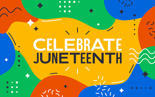 Celebrate Juneteenth Celebration Background