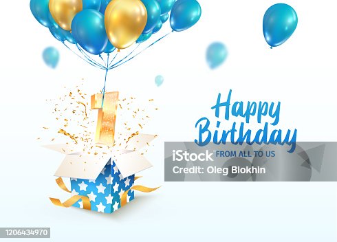 free 1st birthday psd and vectors ai svg eps or psd