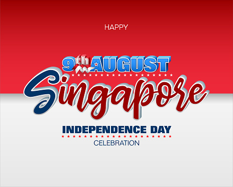 Celebration of Independence day of Singapore