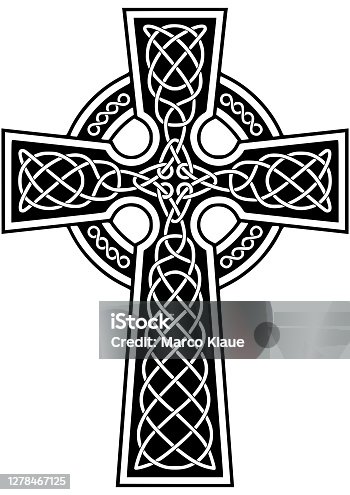 istock Celtic Cross Template 1278467125