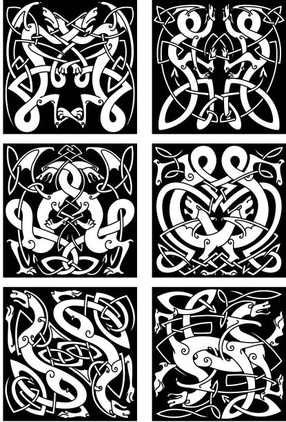 Viking Pattern Illustrations Royalty Free Vector Graphics Viking Pattern Illustrations Royalty Free Vector Graphics