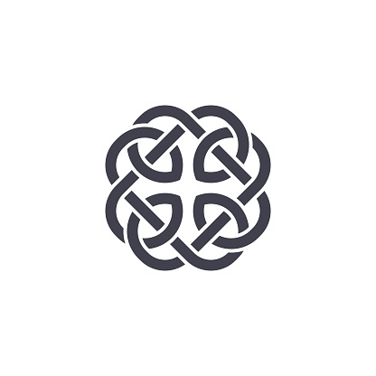 Celtic knot vector