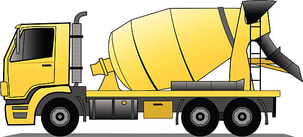Royalty Free Concrete Mixing Clip Art, Vector Images & Illustrations